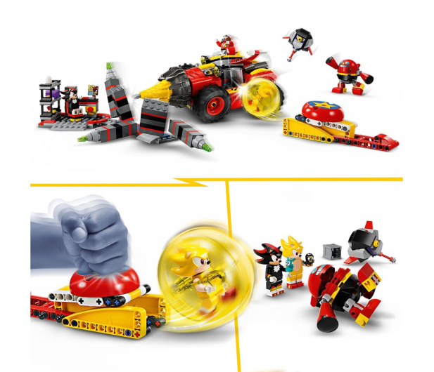 LEGO Sonic the Hedgehog 76999 Super Sonic kontra Egg Drillster V29 - 1266197 - zdjęcie 4